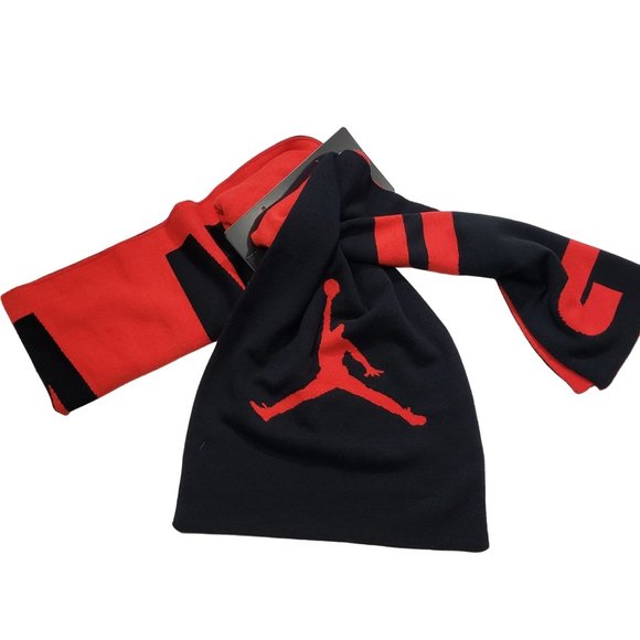 Air Jordan Reversible Oversized Knit Scarf Jumpman - Picture 5 of 5
